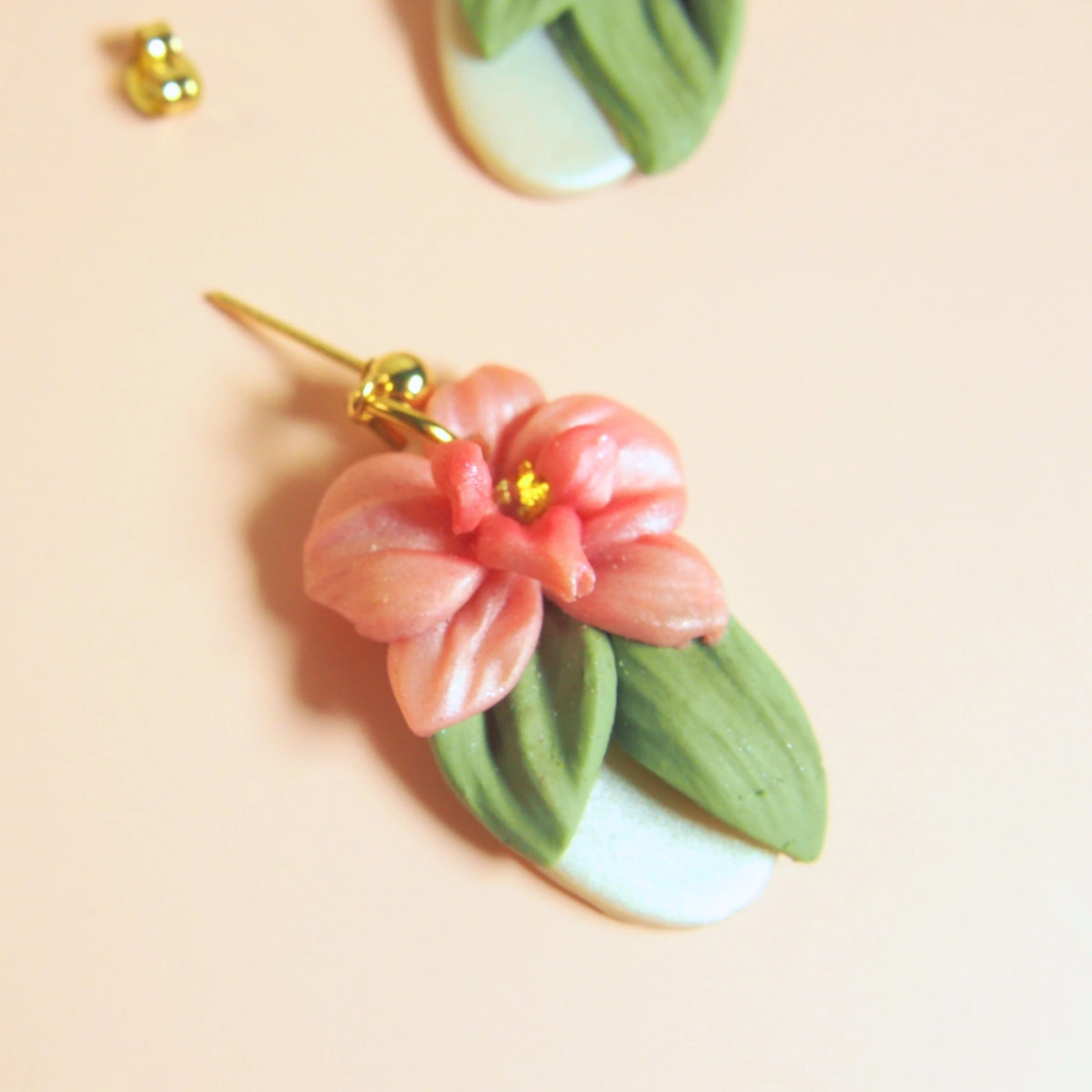 Boucles d'oreilles Camélia - Bloom