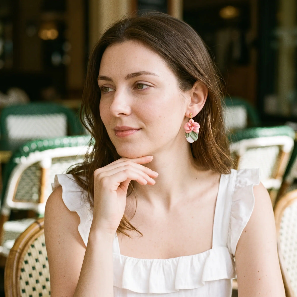 Boucles d'oreilles Camélia - Bloom