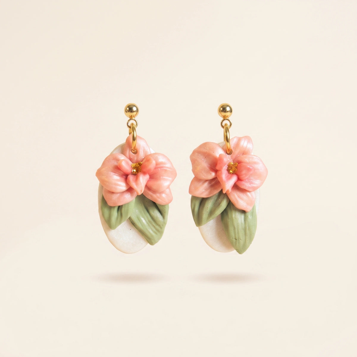 Boucles d'oreilles Camélia - Bloom