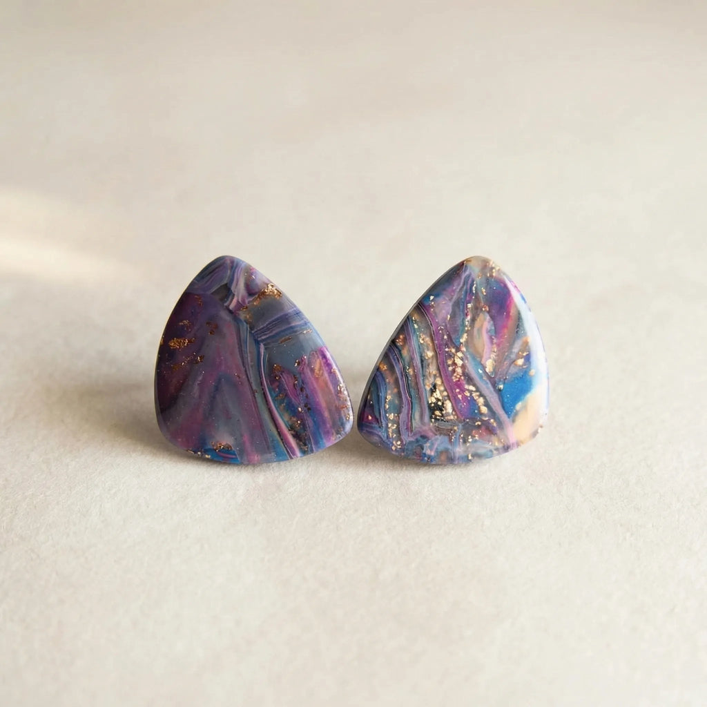 Boucles galaxie pastel triangulaires - Aurora