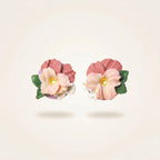 Boucles d'oreilles bouquet fleuri - Bloom
