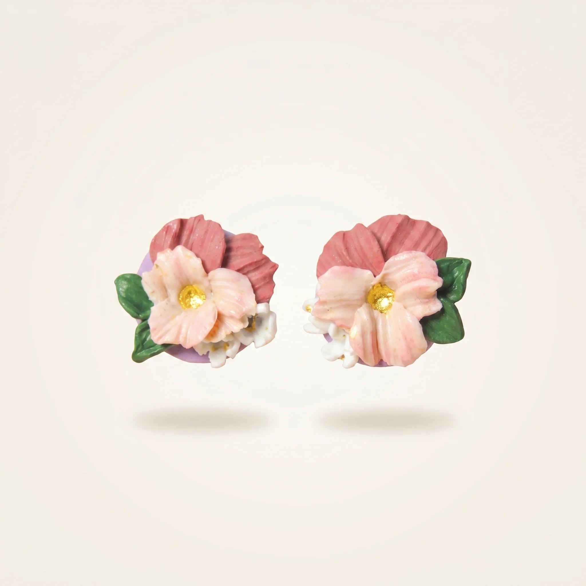 Boucles d'oreilles bouquet fleuri - Bloom