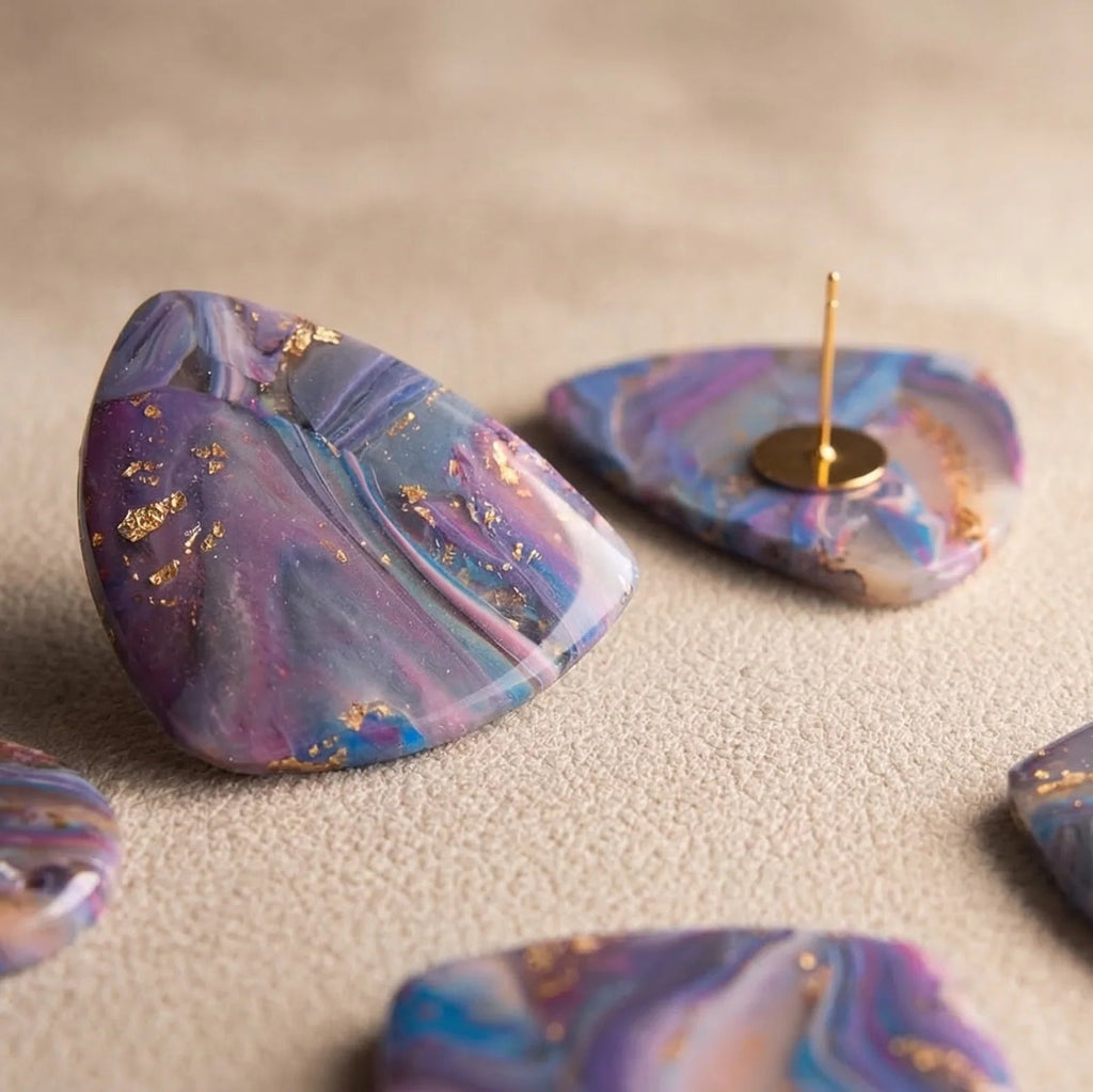Boucles galaxie pastel triangulaires - Aurora