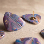 Boucles galaxie pastel triangulaires - Aurora