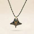 Collier raie cordon coton - Océane