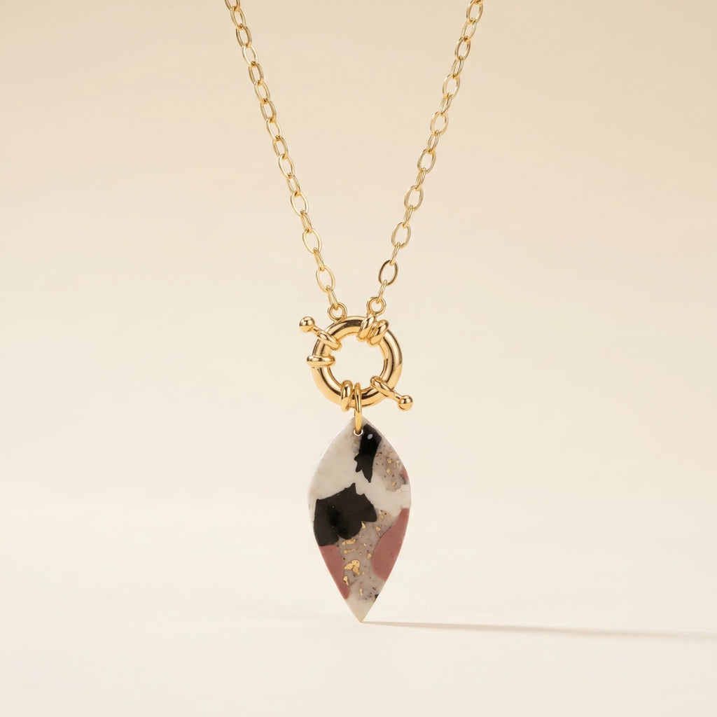 Collier Terrazzo - Minérale