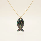 Collier poisson chaîne fine - Océane
