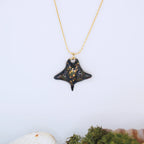 Collier raie chaîne fine - Océane