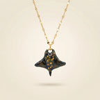 Collier raie chaîne fine - Océane