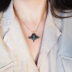 Collier raie chaîne fine - Océane
