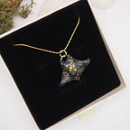 Collier raie chaîne fine - Océane