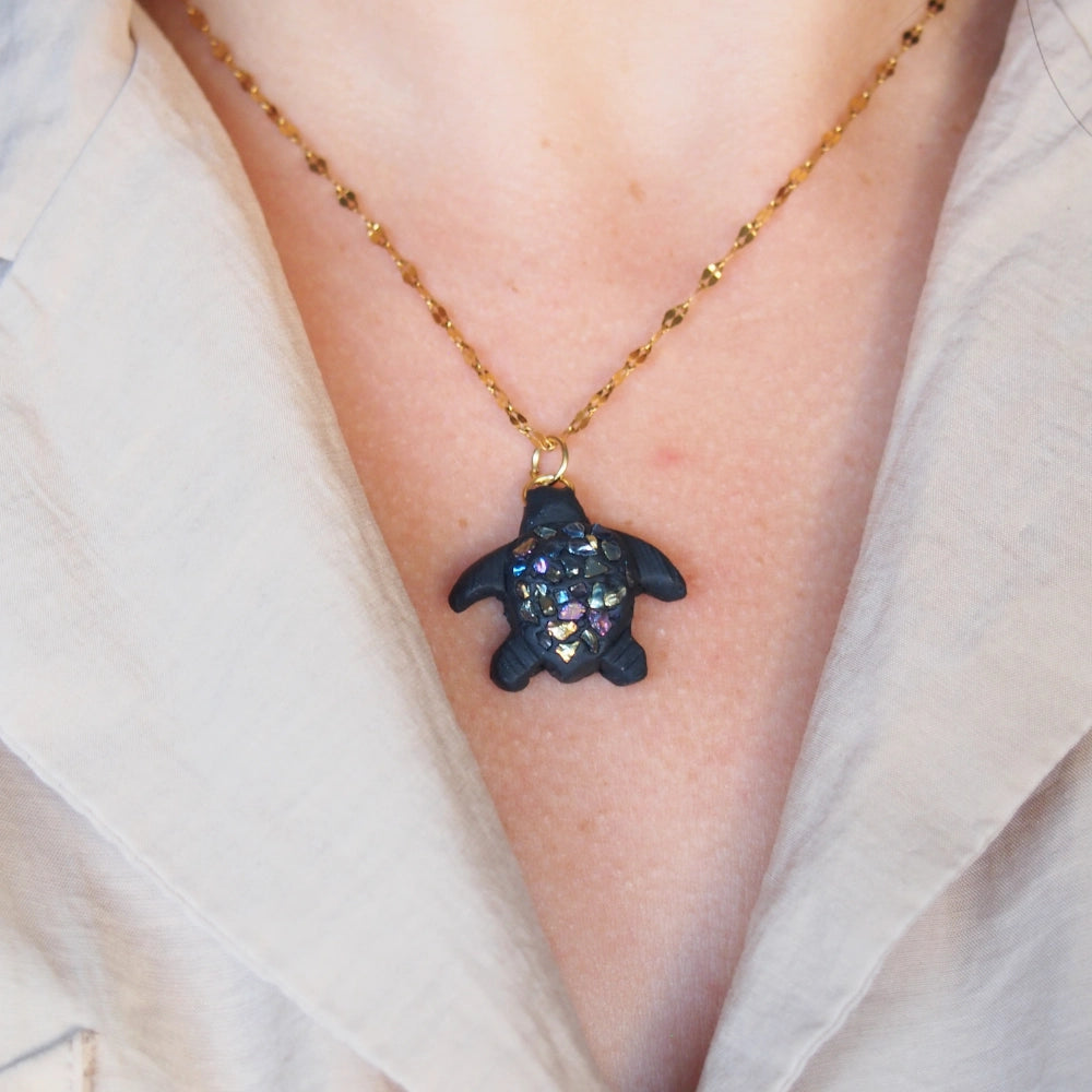 Collier tortue Éclat des mers - Océane