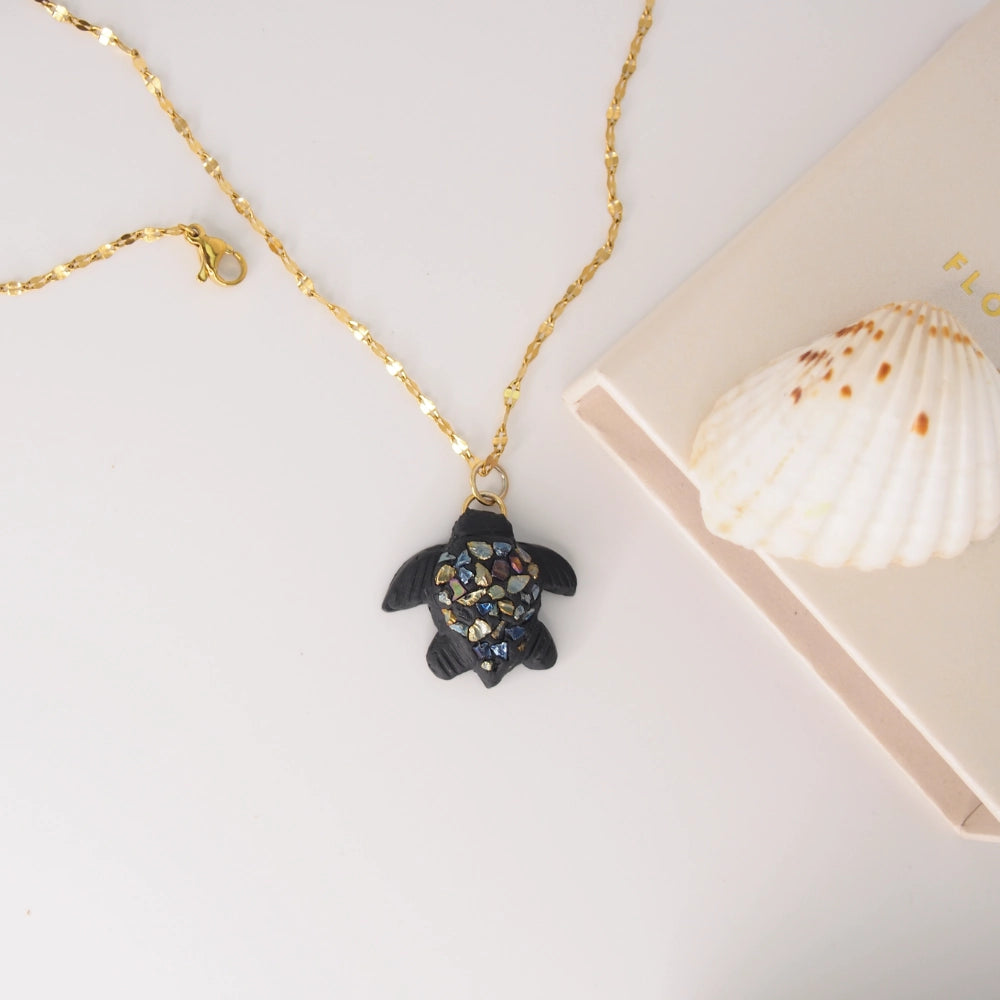 Collier tortue Éclat des mers - Océane