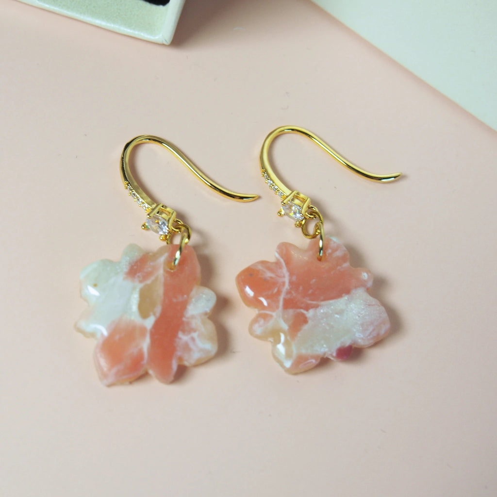 Boucles d'oreilles Éclat Zellige - Minérale
