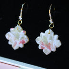 Boucles d'oreilles Éclat Zellige - Minérale