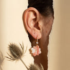 Boucles d'oreilles Éclat Zellige - Minérale