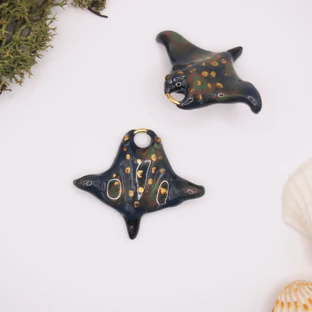 Pins Raie inspiration marine - Océane